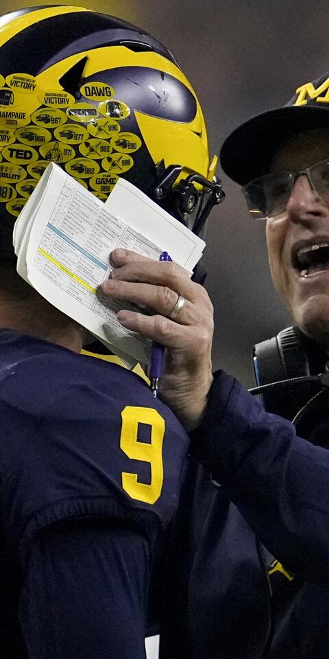Michigan Wolverines featured in our CFB national championship odds