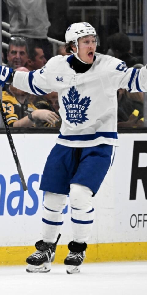 Toronto Maple Leafs featured in our same game parlay for april 24
