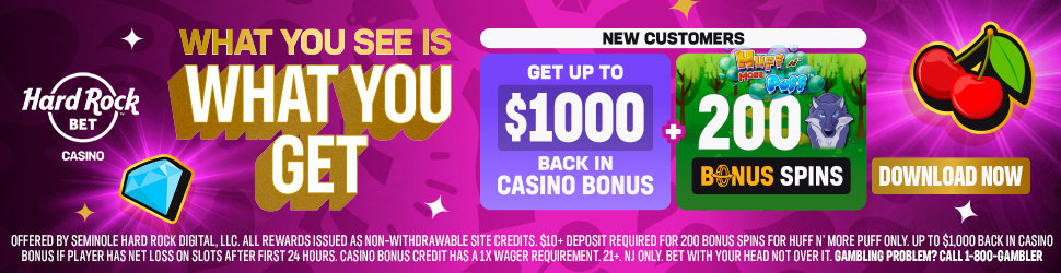 Hard Rock Bet Casino Welcome Bonus