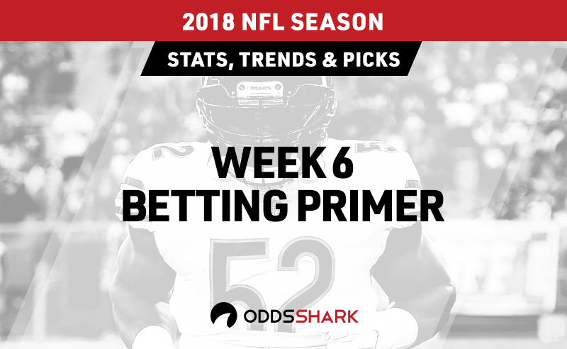 Week 6 NFL Games: Odds, Tips and Betting trends