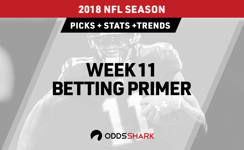 Sports Gambling Podcast - #NFL Week 11 Odds and Betting Trends from @ OddsShark READ HERE =>