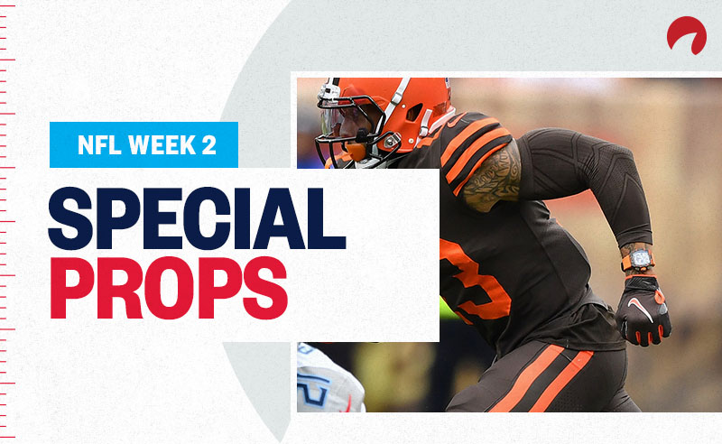 NFL Week 2 Special Betting Props