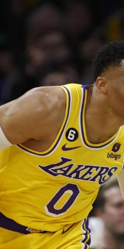 Russell Westbrook and the Lakers are small road favorites Monday in Lakers vs Nets odds.