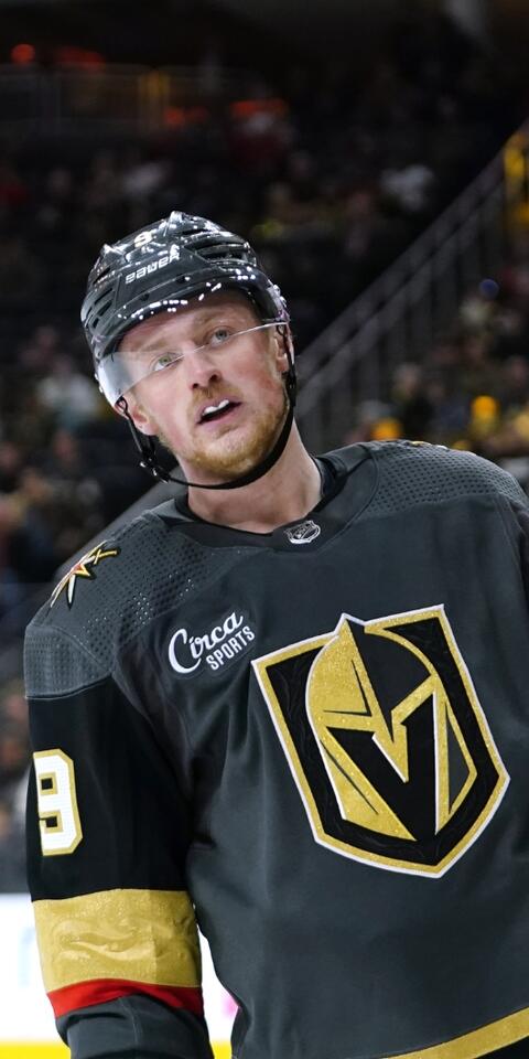 Jack Eichels' Vegas Golden Knights featured in our Vegas vs Edmonton Oilers picks and odds