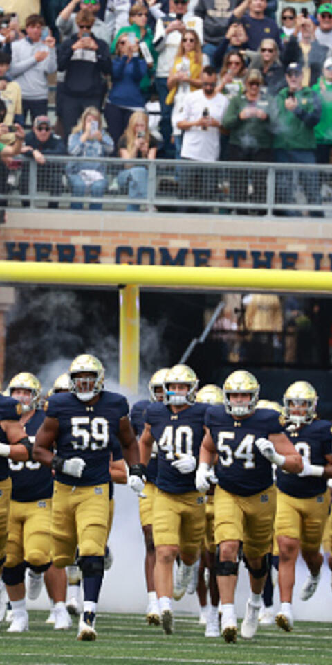 Notre Dame featured in our Notre Dame vs Purdue picks and odds