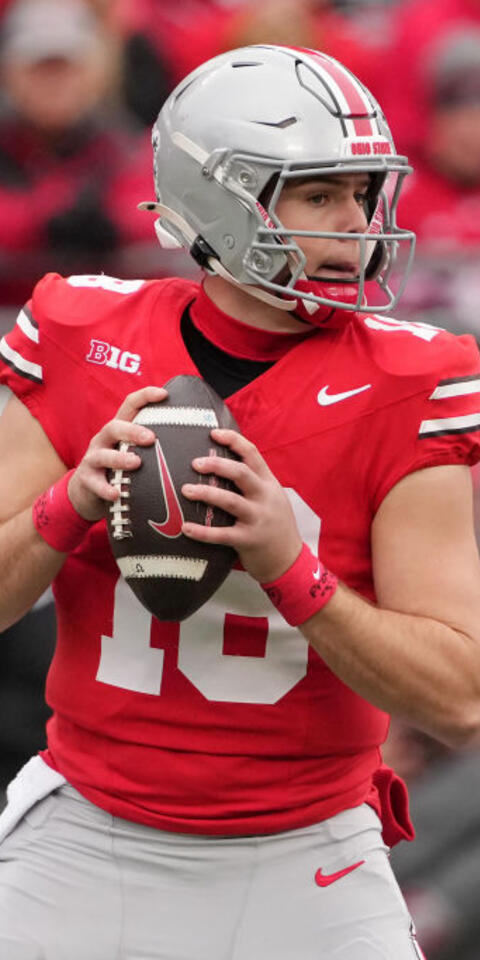 Will Howard's Buckeyes are favored in the Michigan vs Ohio State odds