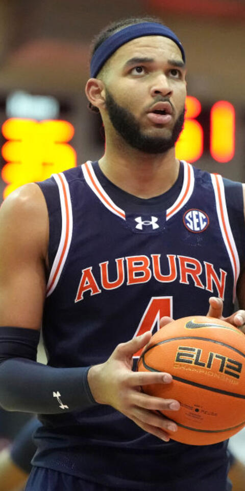 Johni Broome's Tigers are underdogs in the Auburn vs Duke odds