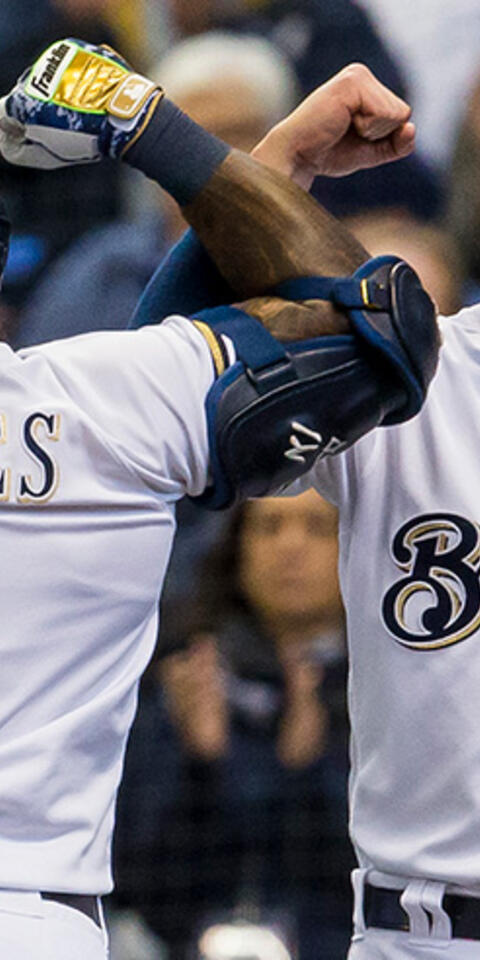 It has been Eric Thames' turn to play as Brewers look for offense at 1B