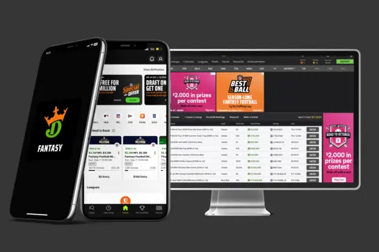 DraftKings DFS Homepage