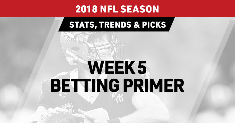 NFL Week 1 Betting Trends, Stats, Notes